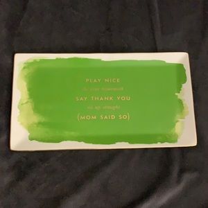 Kate spade rectangular tray